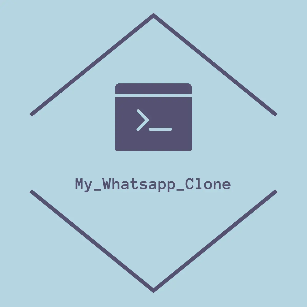 Logo de my whatsapp clone